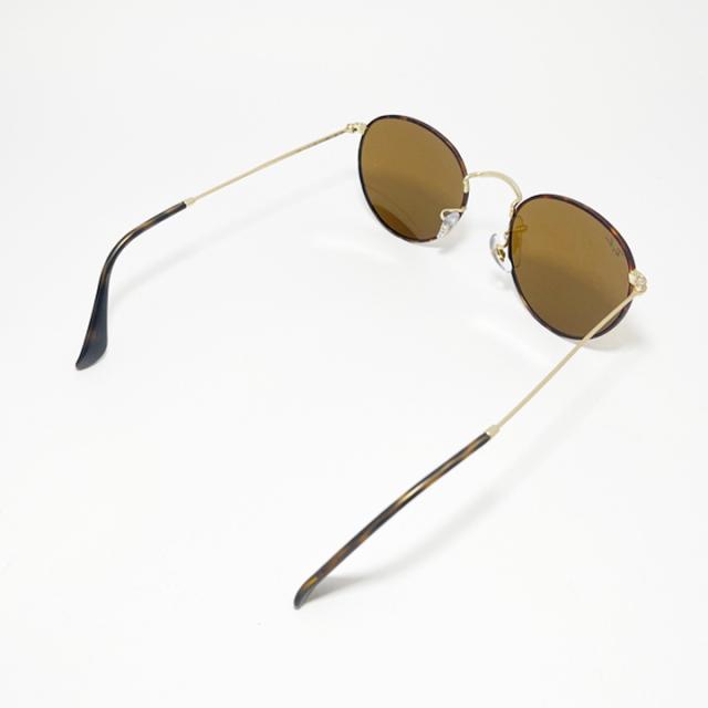 RayBan レイバン RB3447-927533-53  RB3447-9275/33-53  ROUND L ラウンドメタル サングラス マットハバナ マットシルバー
