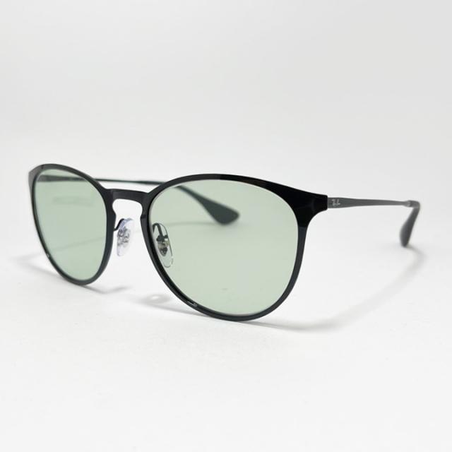 【ReVision × RayBan】レイバン RB3539-751D5 オリーブグリーン ERIKA L エリカメタル　サングラス ブラック 度付き対応可 軽量・軽快な掛け心地 鼻パッド ReVision × RayBan】レイバン RB3539-751D5 オリーブグリーン ERIKA