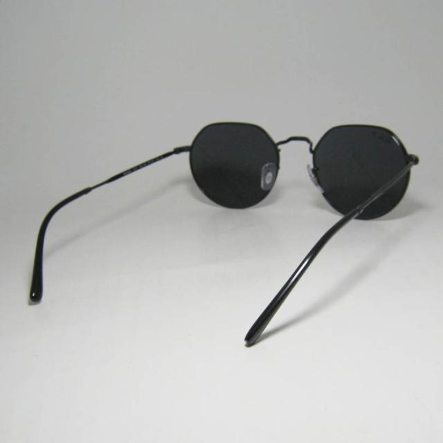 RayBan レイバン 偏光 クラシック  サングラス  JACK ジャック ラウンド  ヘキサゴナル RB3565-00248-53　RB3565-002/48-53  ポリッシュ ブラック