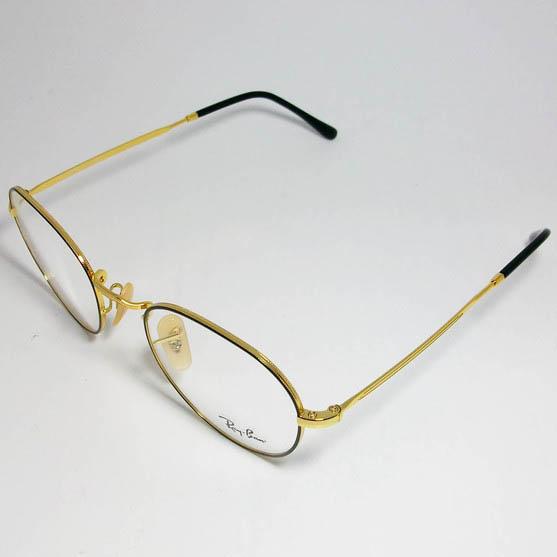 RayBan レイバン　クラシック ボストン　眼鏡 メガネ フレーム　RB3582V-2946-51 　RX3582V-2946-51   度付可　ゴールド/ブラック RayBan レイバン クラシック ボストン 眼鏡 メガネ フレーム RB3582V