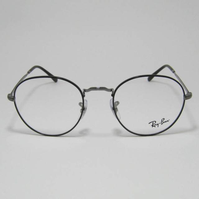 RayBan レイバン クラシック ボストン 眼鏡 メガネ フレーム サングラス RB3582V-3179-51  RX3582V-3179-51 度付可 ブラックオンガンメタル リビジョン製レンズでお好きなサングラス作成可能 RayBan レイバン クラシック ボストン 眼鏡 メガネ フレーム