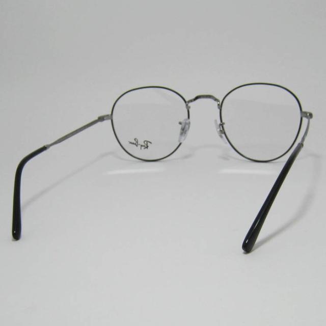 RayBan レイバン クラシック ボストン 眼鏡 メガネ フレーム サングラス RB3582V-3179-49 RX3582V-3179-49 度付可 ブラックオンガンメタル リビジョン製レンズでお好きなサングラス作成可能