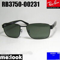 RayBan レイバン スクエア サングラス RB3750-00231　RB3750-002/31 ブラック