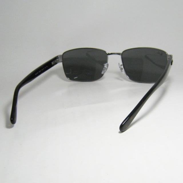 RayBan レイバン スクエア サングラス RB3750-004B1　RB3750-004/B1 ガンメタ_3