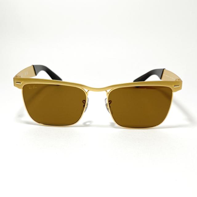 RayBan レイバン ウェイファーラー デラックス Wayfarer Deluxe 眼鏡 メガネ フレーム サングラス RB3875-927631  RB3875-9276/31 度付可  ゴールド ブラウン