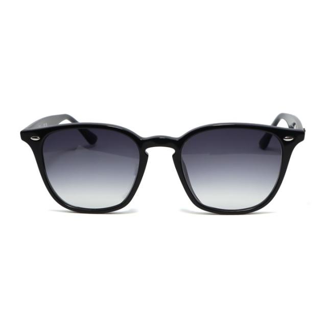 ReVision 書き換え X RayBan レイバン RB4258F-REGGY  黒眼鏡  古典派音楽  黒いこと グラデーション薄墨色
