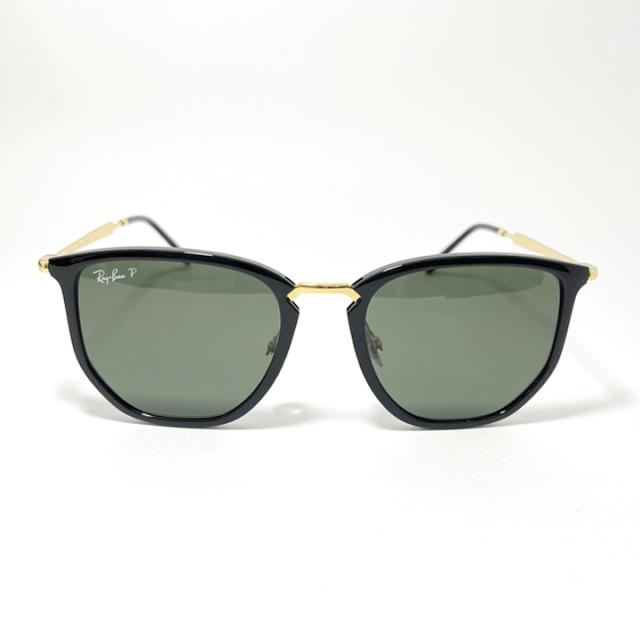 Ray-Ban レイバン 偏光サングラス RB4451-630658  RB4451-6306/58 ブラック 偏光グリーン Green Polarized メンズ レディース セル 男女兼用モデル Luxottica Japan 日本国内正規品
