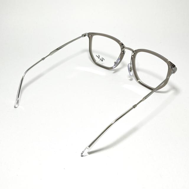 RayBan レイバン 眼鏡 メガネ フレーム サングラス RB4451V-8125-50 RX4451V-8125-50 度付可 クリアグレー 度付対応 近視 遠視 老眼 遠近両用 リビジョン製レンズでお好きなサングラス作成可能