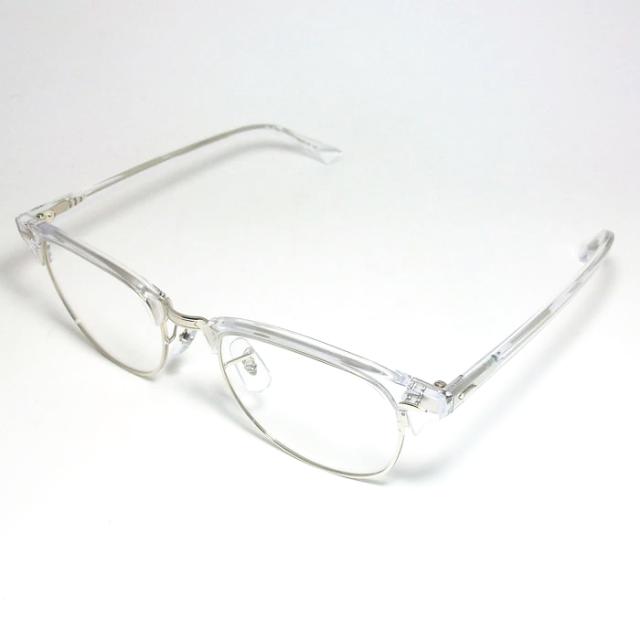 [ Ray-Ban ]　レイバン 調光サングラス RB5154-2001-53　RX5154-2001-53 グレー/ブルー/ブラウン/グリーン 色が変わる調光レンズ 眼鏡 メガネ フレーム クラブマスター クリア × シルバー 銀 日本国内正規品