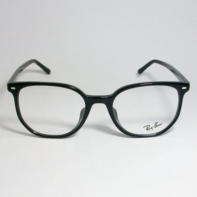 RayBan レイバン 軽量 眼鏡 メガネ フレーム ELLIOT エリオット RB5397F-2000-52 RX5397F-2000-52 度付可　ブラック