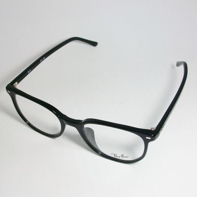 RayBan レイバン 軽量 眼鏡 メガネ フレーム ELLIOT エリオット RB5397F-2000-52 RX5397F-2000-52 度付可　ブラック
