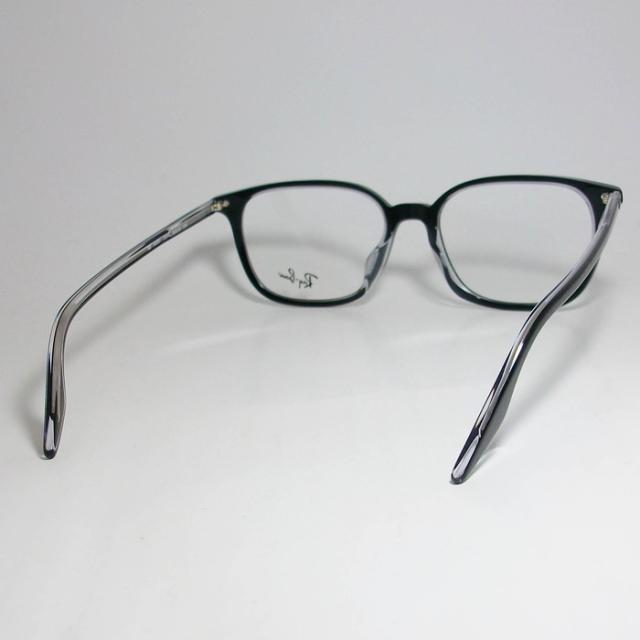 RayBan レイバン 軽量 眼鏡 メガネ フレーム RB5406F-2034-54 RX5406F-2034-54 度付可　ブラック　クリア