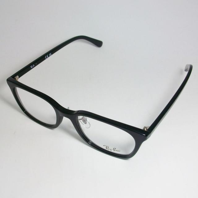 RayBan レイバン 眼鏡 メガネ フレーム RB5407D-2000-52 RX5407D-2000-52 度付可　ブラック