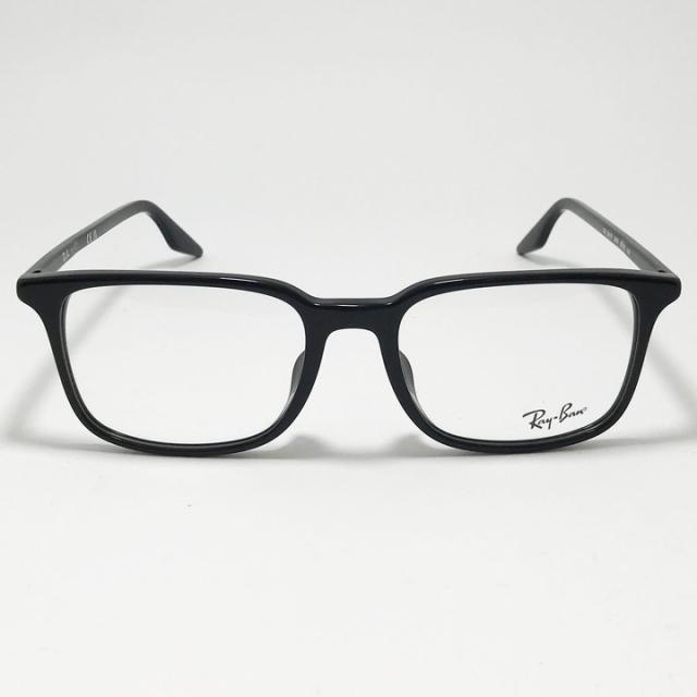 RayBan レイバン 眼鏡 メガネ フレーム サングラス RB5421F-2000-55 RX5421F-2000-55 度付可 ブラック リビジョン製レンズでお好きなサングラス作成可能