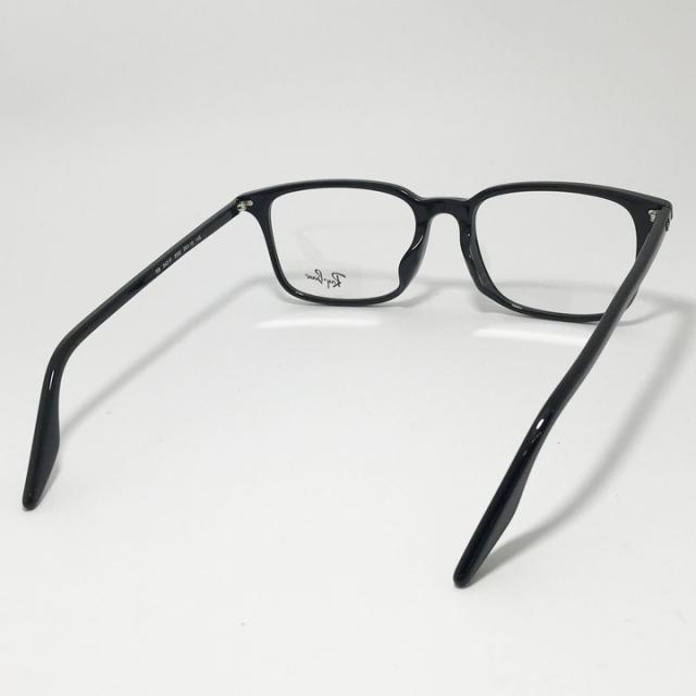 RayBan レイバン 眼鏡 メガネ フレーム サングラス RB5421F-2000-55 RX5421F-2000-55 度付可 ブラック リビジョン製レンズでお好きなサングラス作成可能