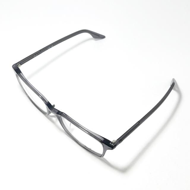 RayBan レイバン 眼鏡 メガネ フレーム サングラス RB5421F-8268-55 RX5421F-8268-55 度付可 トランスペアレントグレー リビジョン製レンズでお好きなサングラス作成可能