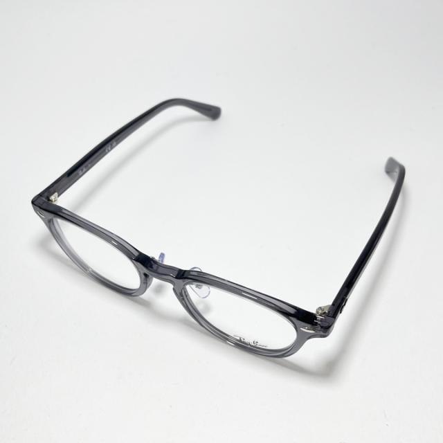 RayBan レイバン 眼鏡 メガネ フレーム サングラス RB5443D-8268-49 RX5443D-8268-49 度付可 クリアグレー ASIAN FIT リビジョン製レンズでお好きなサングラス作成可能