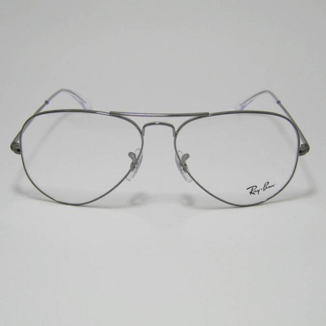 RayBan レイバン アビエーター AVIATOR 眼鏡 メガネ フレーム サングラス RB6489-2502-58 RX6489-2502-58 度付可 ガンメタル リビジョン製レンズでお好きなサングラス作成可能