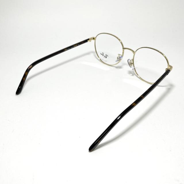 RayBan レイバン 眼鏡 メガネ フレーム サングラス RB6538D-3193-53 RX6538D-3193-53 度付可 ハバナ ゴールド 度付対応 近視 遠視 老眼 遠近両用 リビジョン製レンズでお好きなサングラス作成可能