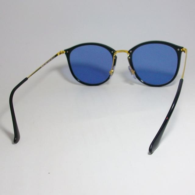 ReVision リビジョン X RayBan レイバン ボストン ネオクラシック  サングラス RB7140-2000-REABL-51 RX7140-2000-REABL-51 ブラック ゴールド アンティークブルー ReVision リビジョン X RayBan レイバン ボストン ネオクラシック