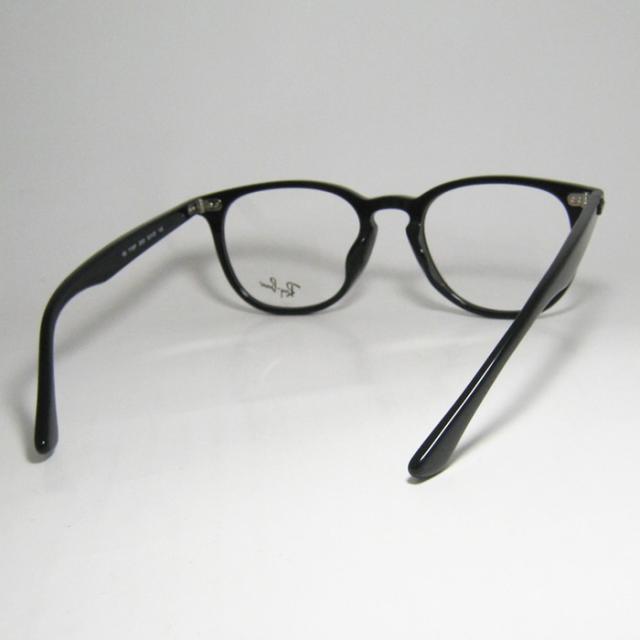 RayBan レイバン ボストン 眼鏡 メガネ フレーム サングラス RB7159F-2000-52 RX7159F-2000-52 度付可 ブラック リビジョン製レンズでお好きなサングラス作成可能
