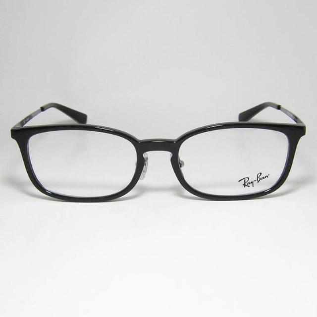RayBan レイバン メガネ フレーム サングラス RB7182D-5985-53 度付可 RX7182D-5985-53 ブラック ブラッシュドガンメタル リビジョン製レンズでお好きなサングラス作成可能