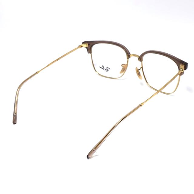 RayBan レイバン 眼鏡 メガネ フレーム サングラス ニュークラブマスター RB7216F-8471-53 RX7216F-8471-53 度付可 ベージュ オン ゴールド リビジョン製レンズでお好きなサングラス作成可能