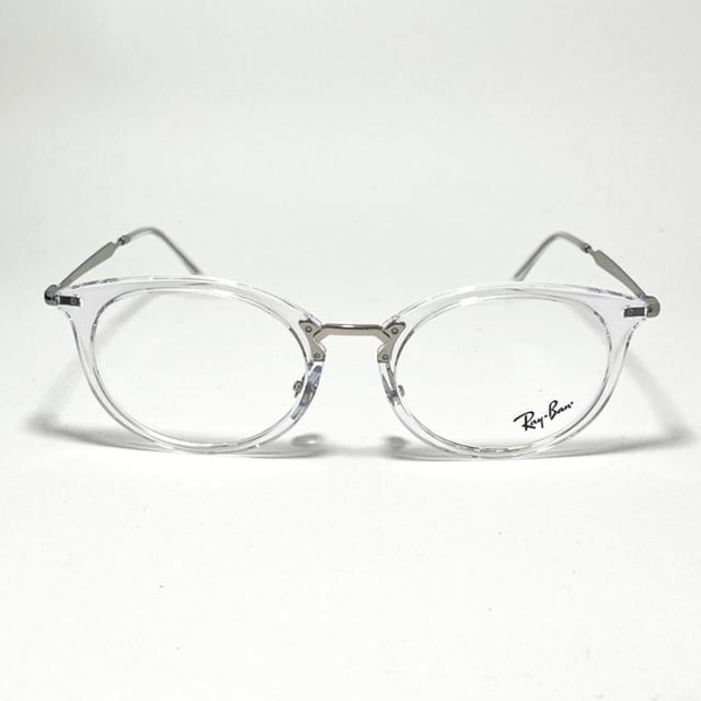 [ Ray-Ban ] レイバン メンズ レディース 眼鏡 メガネ サングラス RB7255-2001 RX7255-2001 度付き対応可！ クリア 透明 調光・偏光・サングラスなど作れます！