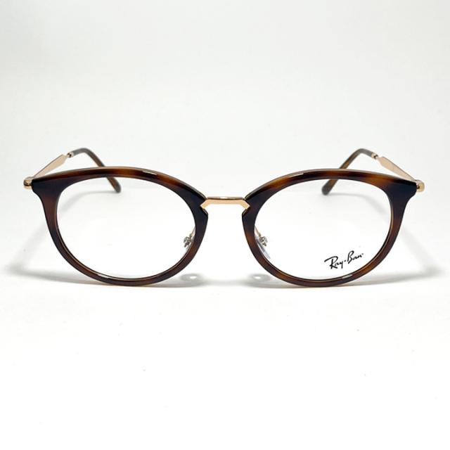[ Ray-Ban ] レイバン メンズ レディース 眼鏡 メガネ サングラス RB7255-5687 RX7255-5687 度付き対応可！ ストライプドハバナ 調光・偏光・サングラスなど作れます！