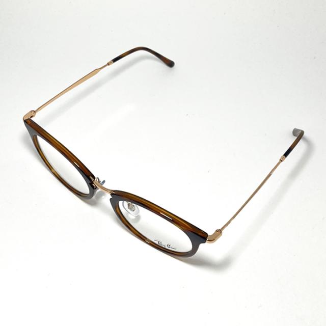 [ Ray-Ban ] レイバン メンズ レディース 眼鏡 メガネ サングラス RB7255-5687 RX7255-5687 度付き対応可！ ストライプドハバナ 調光・偏光・サングラスなど作れます！