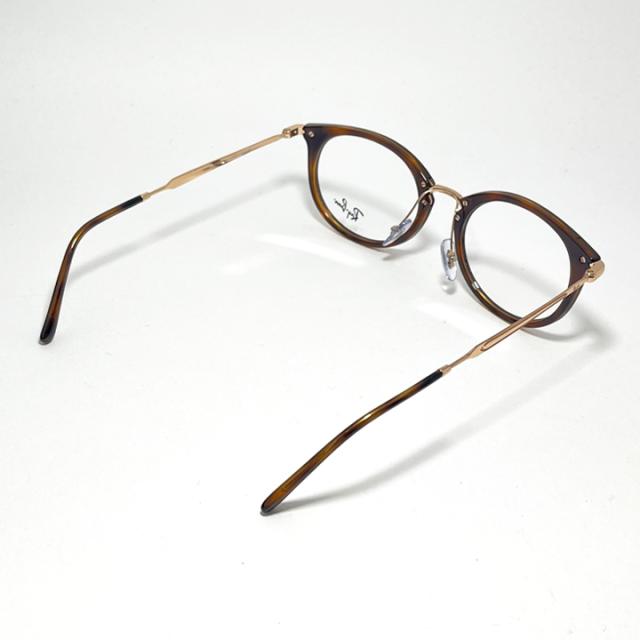 [ Ray-Ban ] レイバン メンズ レディース 眼鏡 メガネ サングラス RB7255-5687 RX7255-5687 度付き対応可！ ストライプドハバナ 調光・偏光・サングラスなど作れます！