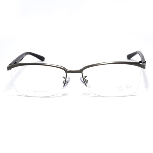 RayBan レイバン 眼鏡 メガネ フレーム サングラス RB8779D-1252-55 RX8779D-1252-55 度付可 ブラッシュドガンメタル リビジョン製レンズでお好きなサングラス作成可能