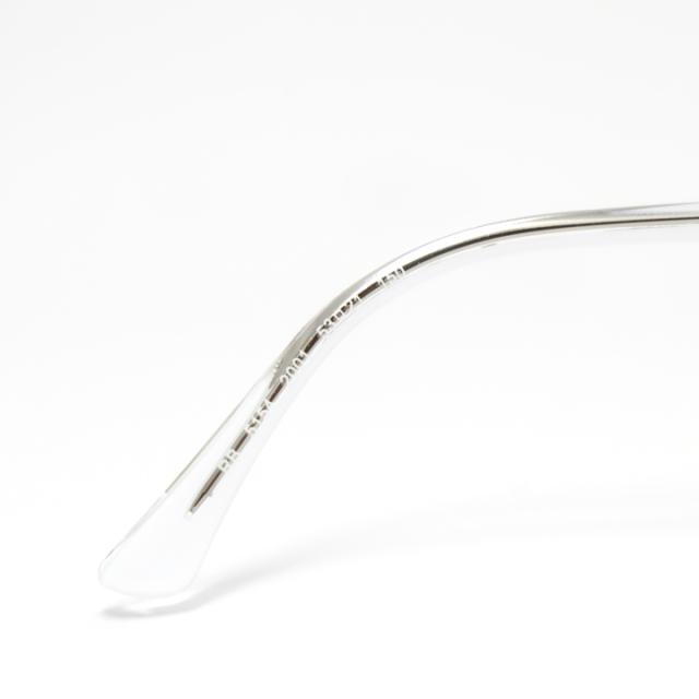 [ Ray-Ban ]　レイバン 可視光調光サングラス RX5154-2001-SUN-1SD　RB5154 ダークグレー / ダークブラウン / ダークグリーン 車でも色が変わる！可視光調光レンズ 眼鏡 メガネ フレーム クラブマスター クリア × シルバー 銀 日本国内正規品