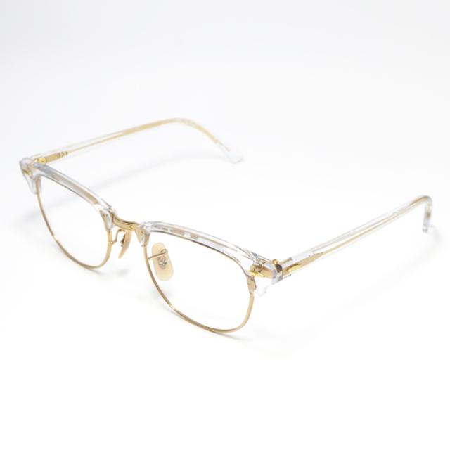 [ Ray-Ban ]　レイバン 可視光調光サングラス RX5154-5762-SUN-1SD　RB5154 ダークグレー/ダークブラウン/ダークグリーン 車でも色が変わる調光レンズ 眼鏡 メガネ フレーム クラブマスター サイズ選択可 クリア × ゴールド 金 日本国内正規品