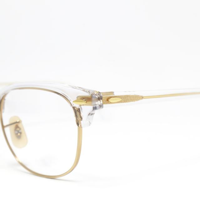 [ Ray-Ban ]　レイバン 可視光調光サングラス RX5154-5762-SUN-1SD　RB5154 ダークグレー/ダークブラウン/ダークグリーン 車でも色が変わる調光レンズ 眼鏡 メガネ フレーム クラブマスター サイズ選択可 クリア × ゴールド 金 日本国内正規品