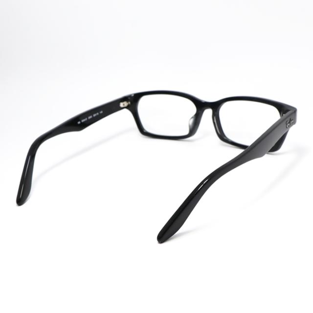 [ Ray-Ban ]　レイバン ミラー付き調光サングラス RX5344D-2000-SUN-1SS　RB5344D グレー/ブラウン/グリーン+ミラーコート 色が変わる調光レンズ 眼鏡 メガネ フレーム アジアンフィット サイズ55 ツヤありブラック 黒 日本国内正規品