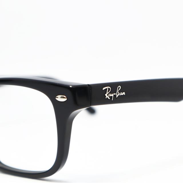 [ Ray-Ban ]　レイバン 可視光調光サングラス RX5345D-2000-SUN-1SD　RB5345D ダークグレー/ダークブラウン/ダークグリーン 車でも色が変わる調光レンズ 眼鏡 メガネ フレーム アジアンフィット サイズ53 ツヤありブラック 黒 日本国内正規品