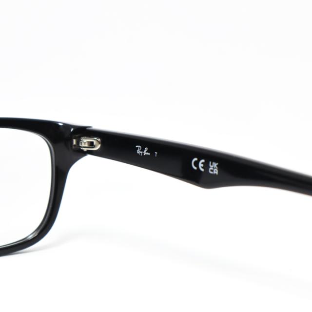 [ Ray-Ban ]　レイバン 可視光調光サングラス RX5345D-2000-SUN-1SD　RB5345D ダークグレー/ダークブラウン/ダークグリーン 車でも色が変わる調光レンズ 眼鏡 メガネ フレーム アジアンフィット サイズ53 ツヤありブラック 黒 日本国内正規品