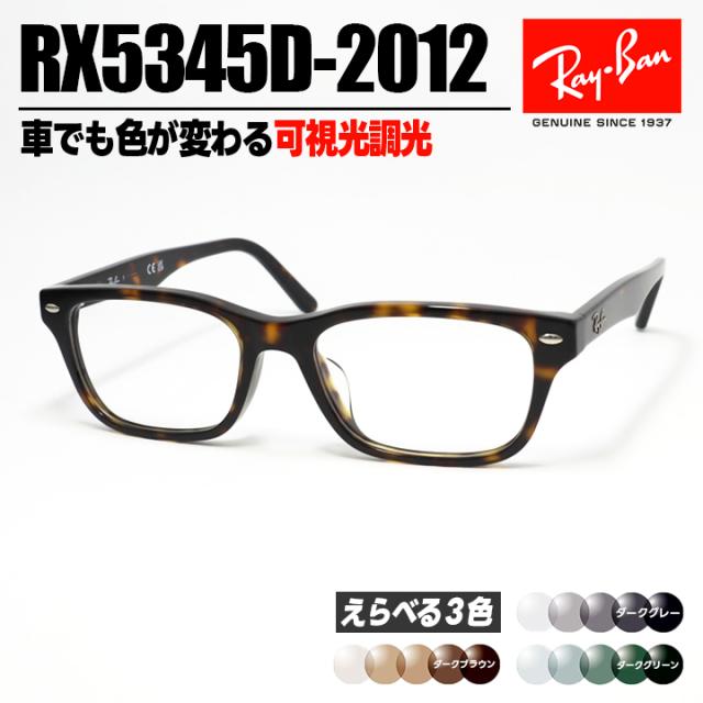 Ray-Ban ] レイバン 可視光調光サングラス RX5345D-2012-SUN-1SD 