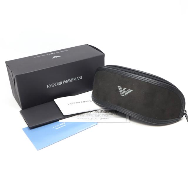 Emporio Armani エンポリオ アルマーニ 眼鏡 メガネ フレーム サングラス EA3268U-5001-55 度付可 マットブラック リビジョン製レンズでお好きなサングラス作成可能