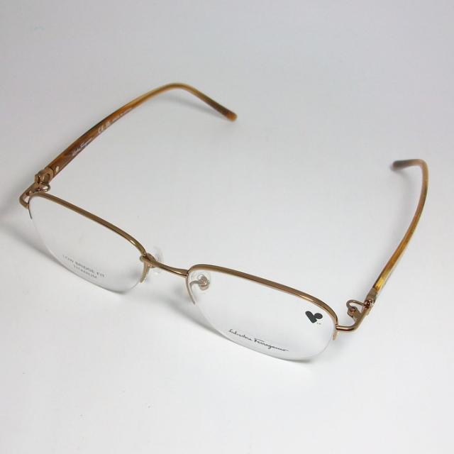 FERRAGAMO フェラガモ レディース ラウンド ボストン 眼鏡 メガネ