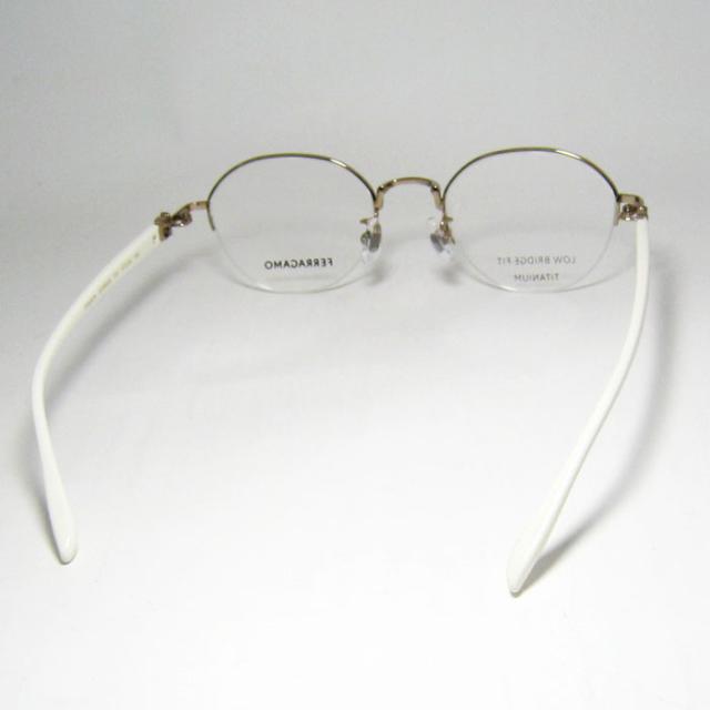 FERRAGAMO フェラガモ レディース 眼鏡 メガネ フレーム サングラス SF2595LB-710-47 度付可 ゴールド リビジョン製レンズでお好きなサングラス作成可能