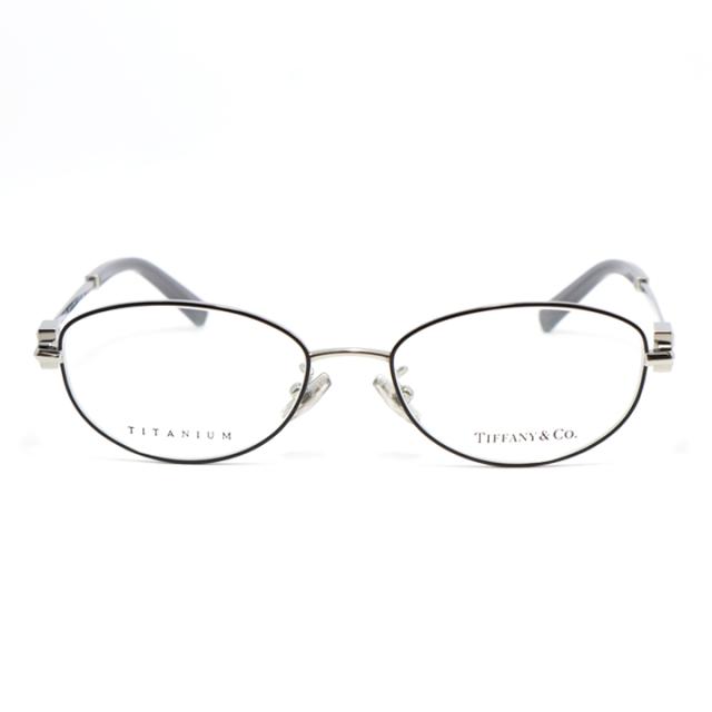 TIFFANY&CO. ティファニー メガネ レディース 眼鏡 メガネ フレーム サングラス TF1162TD-6001 度付き対応可！ メタルブラック / シルバー / グレー 調光・偏光・サングラスなど作れます