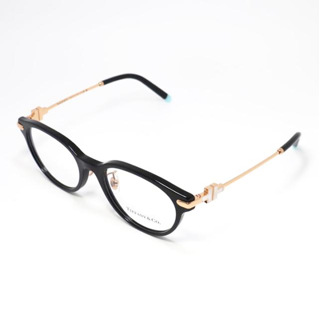 TIFFANY&CO ティファニー レディース 眼鏡 メガネ フレーム サングラス TF2218D-8001-50 度付可 ブラック ターコイズ リビジョン製レンズでお好きなサングラス作成可能