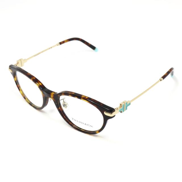 TIFFANY&CO ティファニー レディース 眼鏡 メガネ フレーム サングラス TF2218D-8015-50 度付可 トータス ターコイズ リビジョン製レンズでお好きなサングラス作成可能