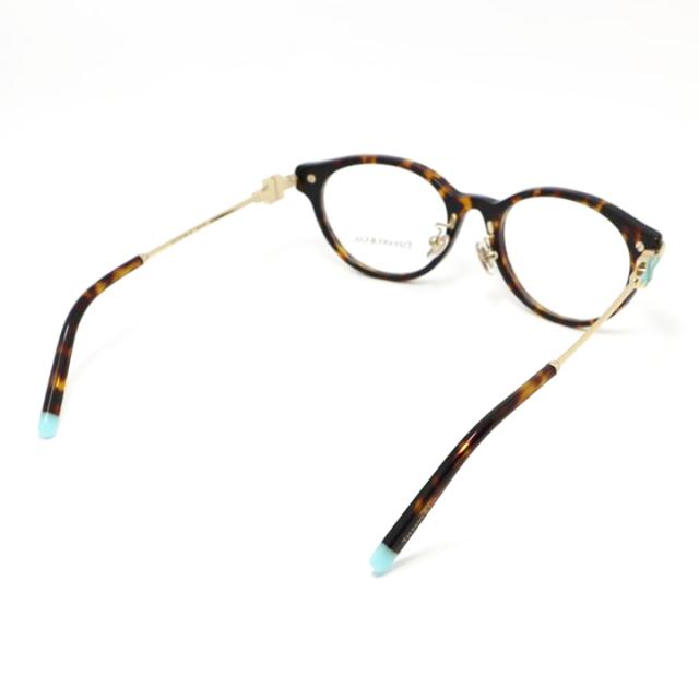 TIFFANY&CO ティファニー レディース 眼鏡 メガネ フレーム サングラス TF2218D-8015-50 度付可 トータス ターコイズ リビジョン製レンズでお好きなサングラス作成可能