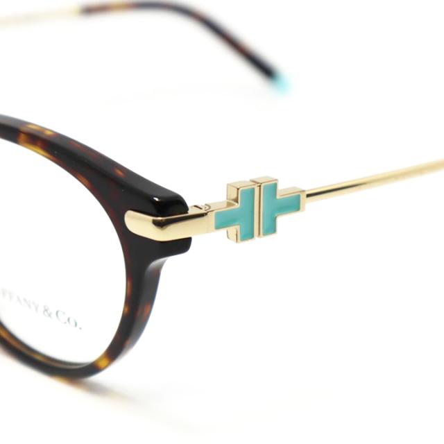 TIFFANY&CO ティファニー レディース 眼鏡 メガネ フレーム サングラス TF2218D-8015-50 度付可 トータス ターコイズ リビジョン製レンズでお好きなサングラス作成可能