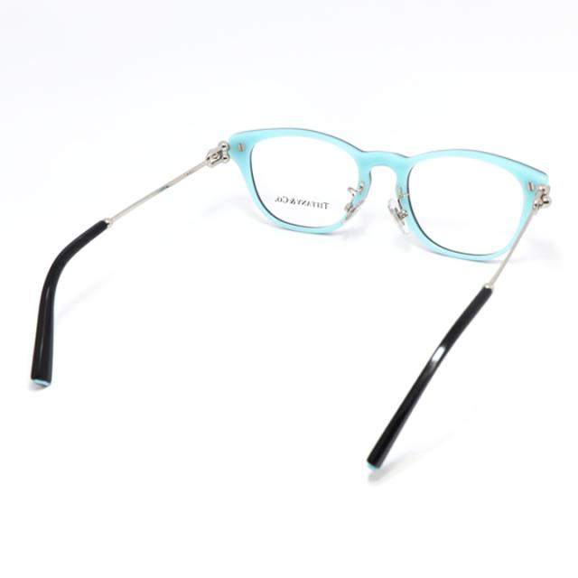 TIFFANY&CO ティファニー レディース 眼鏡 メガネ フレーム サングラス TF2237D-8055-48 度付可 ブラック ティファニーブルー シルバー リビジョン製レンズでお好きなサングラス作成可能