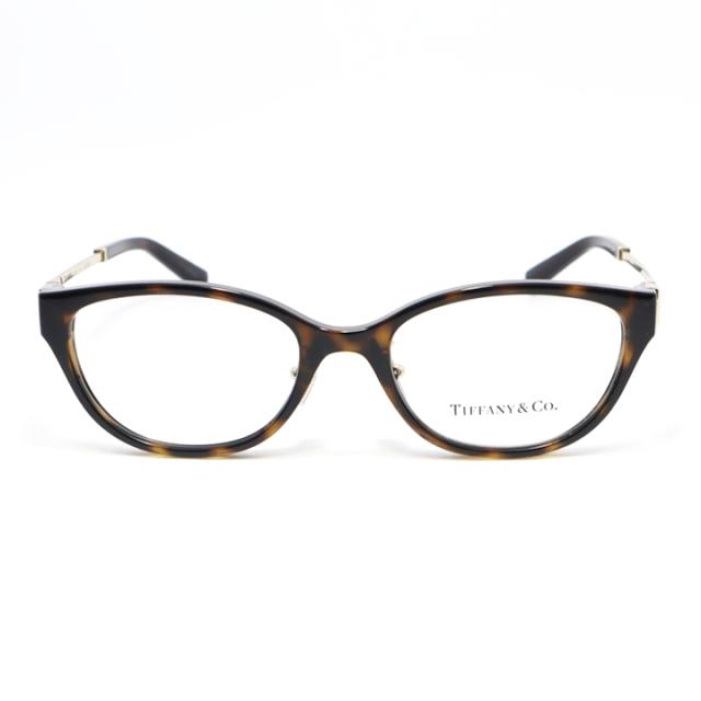 TIFFANY&CO ティファニー レディース 眼鏡 メガネ フレーム TF2252D-8015-51 度付可 ブラウンデミ　ゴールド リビジョン製レンズでお好きなサングラス作成可能