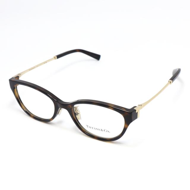 TIFFANY&CO ティファニー レディース 眼鏡 メガネ フレーム TF2252D-8015-51 度付可 ブラウンデミ　ゴールド リビジョン製レンズでお好きなサングラス作成可能